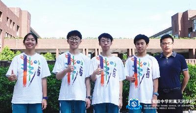 Awards gained in the Mathematics Contests