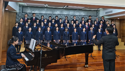 Our school choir won the first prize in the 15th Guangzhou School Chorus Festival Competition